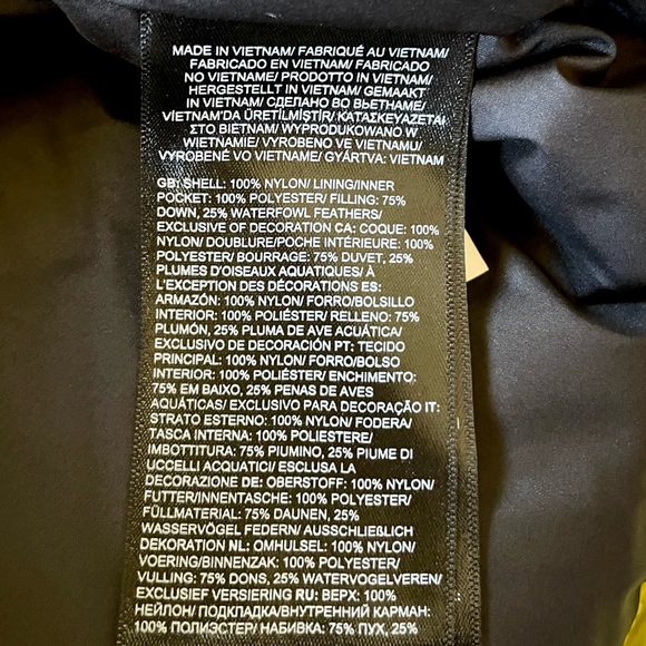 The North Face Men’s HMLYN Down Parka In Yellowtail - Picture 7 of 9